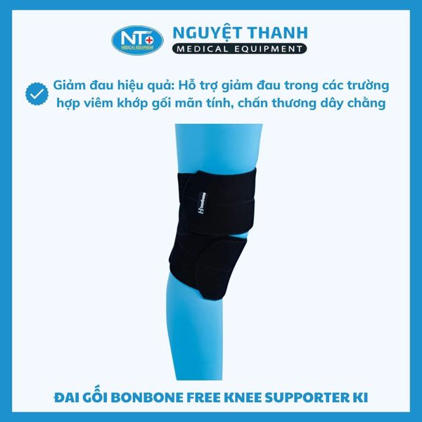 Đai Gối Bonbone Free Knee Supporter KI