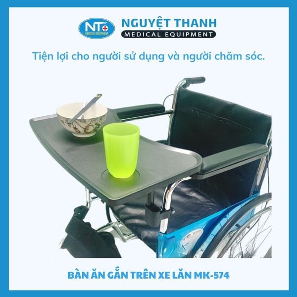 Bàn Ăn Gắn Trên Xe Lăn MK-574
