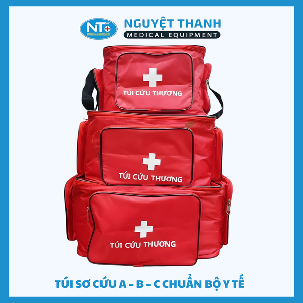 Túi Sơ Cứu A, B, C Chuẩn Bộ Y Tế