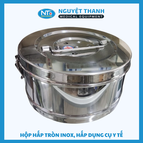 Hộp Hấp Dụng Cụ Y Tế Inox