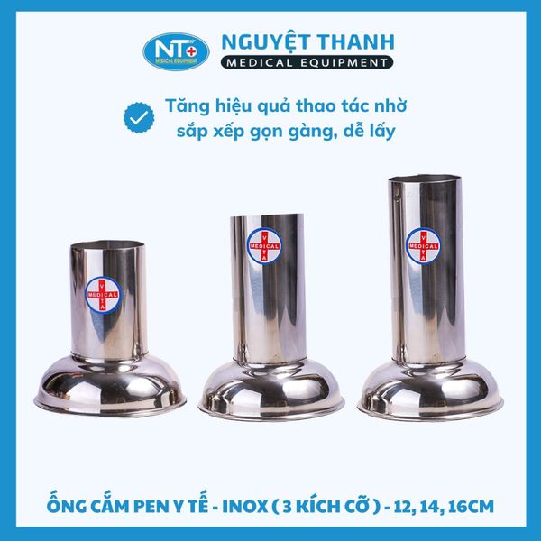 Ống Cắm Pen Y Tế Inox