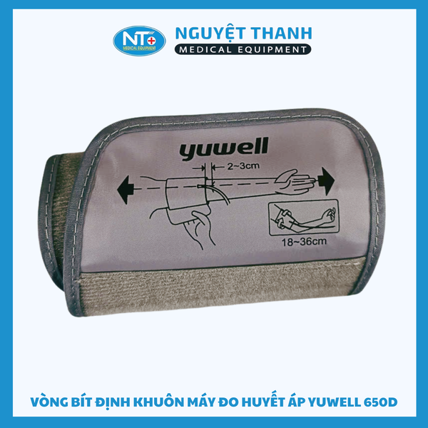 Vòng Bít Định Khuôn Máy Đo Huyết Áp Bắp Tay Yuwell YE650D