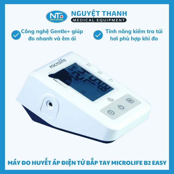 Máy Đo Huyết Áp Bắp Tay Microlife B2 Easy
