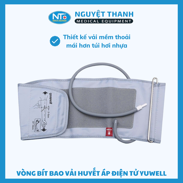 Vòng bít máy đo huyết áp Yuwell (bao vải)
