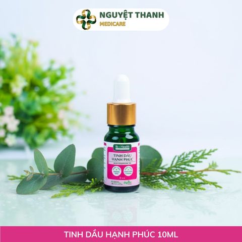 Tinh Dầu Hạnh Phúc BioHealth 10ml - Thư Giãn, Khử Mùi Hiệu Quả