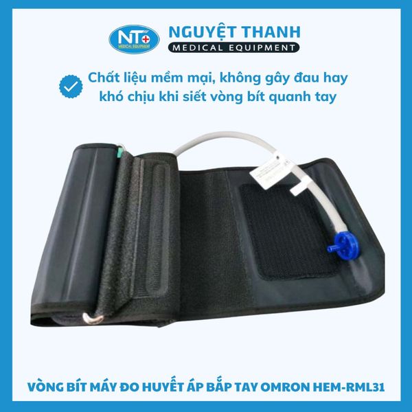 Vòng Bít Máy Đo Huyết Áp Bắp Tay Omron HEM-RML31 (22cm - 24cm)