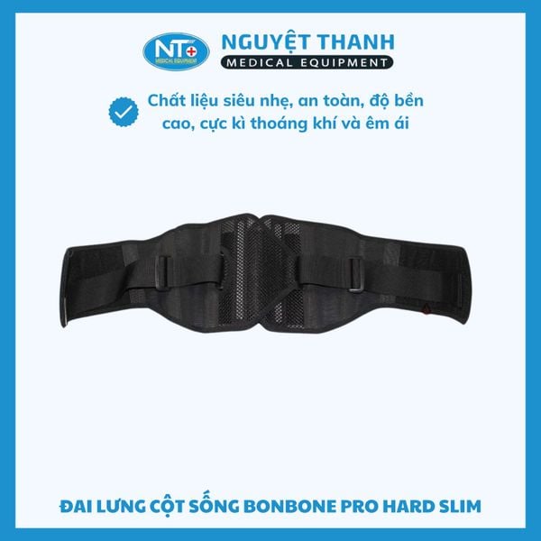 Đai Lưng Cột Sống Bonbone Pro Hard Slim
