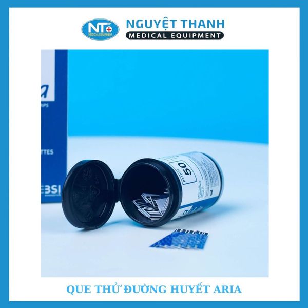 Que thử đường huyết ARIA