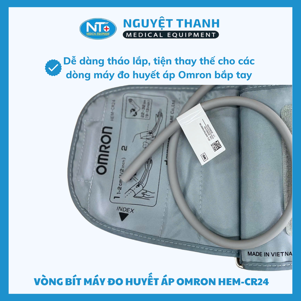 Vòng Bít Máy Đo Huyết Áp Bắp Tay Omron HEM-CR24