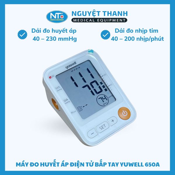 Máy Đo Huyết Áp Điện Tử YE650A