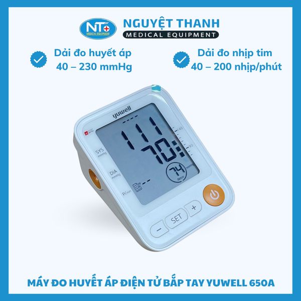 Máy Đo Huyết Áp Điện Tử YE650A