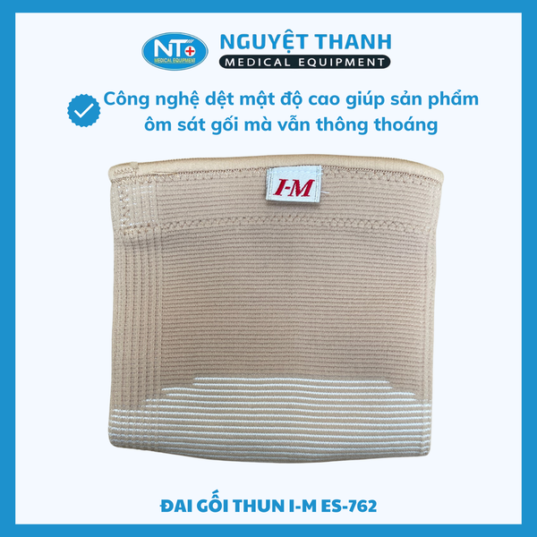 Đai Gối Thun I-M ES-762 Chính Hãng