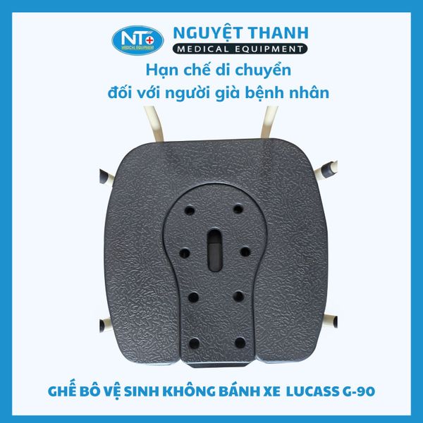Ghế Bô Vệ Sinh Sắt Sơn Lucass G-90