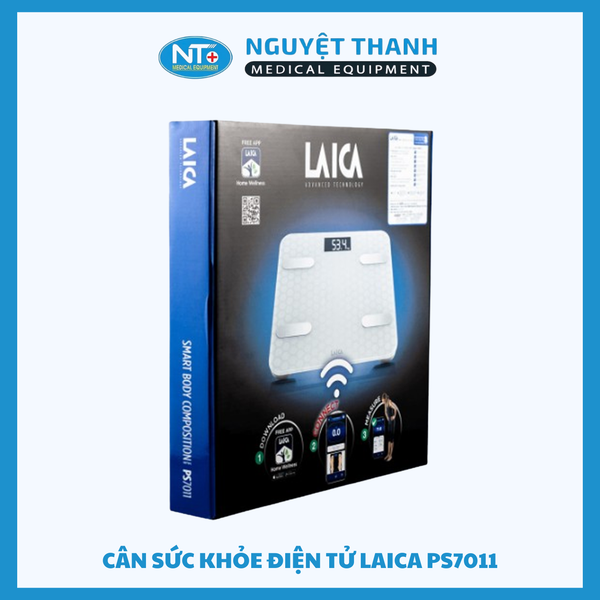 Cân Điện Tử Laica PS7011 - Theo Dõi 6 Chỉ Số
