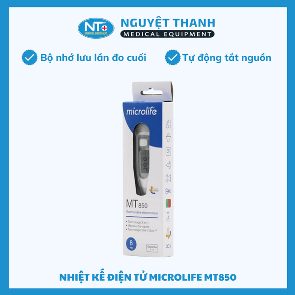 Nhiệt Kế Điện Tử Microlife MT850