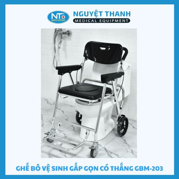 Ghế Bô Vệ Sinh Có Thắng GBM-203