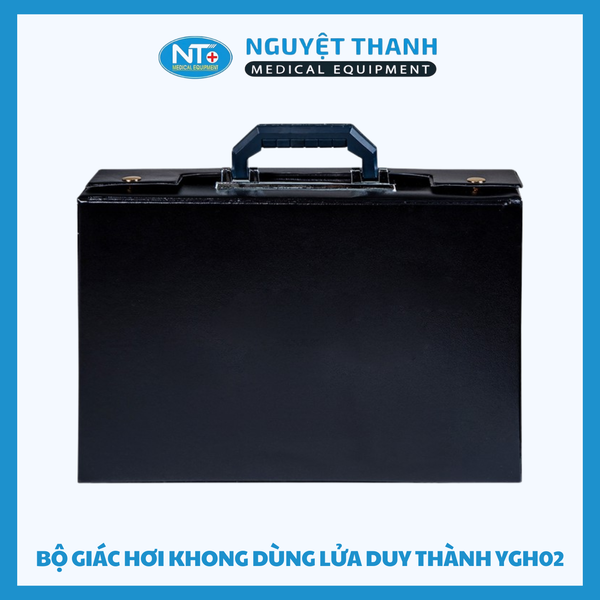 Bộ Giác Hơi Không Dùng Lửa Duy Thành YGH02 ( Vali đen)