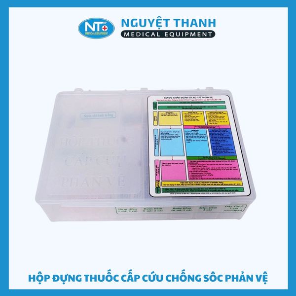Hộp Đựng Thuốc Cấp Cứu Chống Sốc Phản Vệ