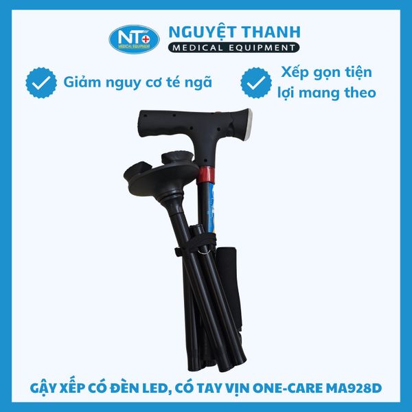 Gậy thẳng có đèn LED, có tay vịn One-X MA928D