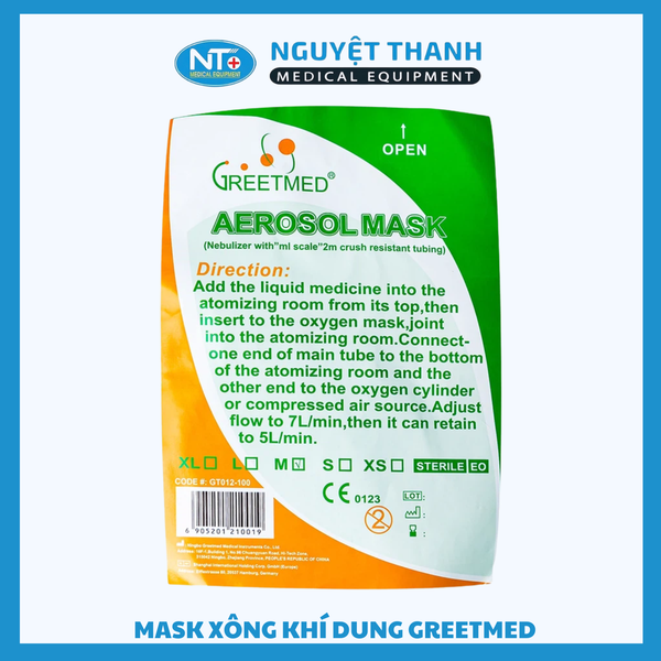Mask Xông Khí Dung Greetmed