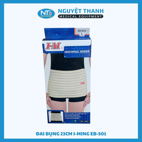 Đai hỗ trợ thắt lưng 23cm EB 501 size XXL
