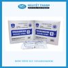Bơm tiêm 5cc Vinahankook, kim 25G tiệt trùng bằng khí E.O, hộp 100 cái