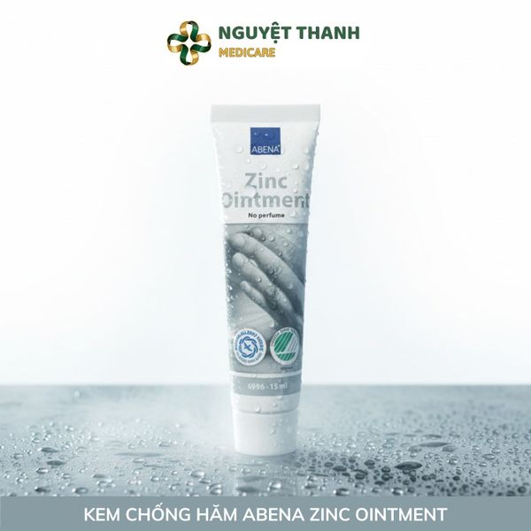 Kem Trị Hăm Abena Zinc Ointment Đan Mạch Chính Hãng 15ml Và 100ml