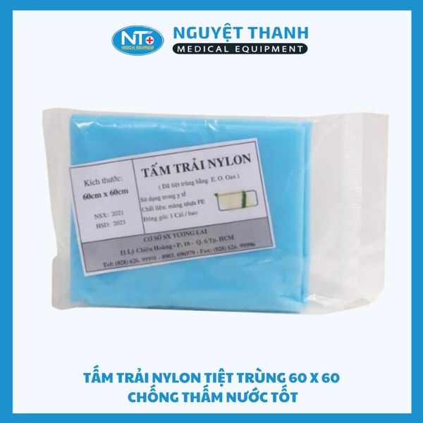 Tấm trải nylon vô trùng 60x60cm TL