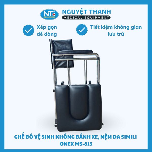 Ghế Bô Vuông, Không Bánh Xe, Nệm Simily One-X MS-815