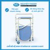 Ghế Bô Sắt Sơn Có Bánh Xe Lucass G-650T