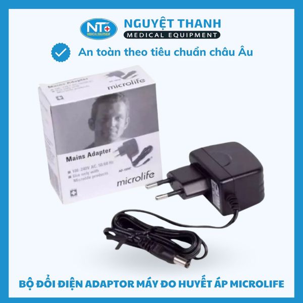 Adapter máy đo huyết áp Microlife