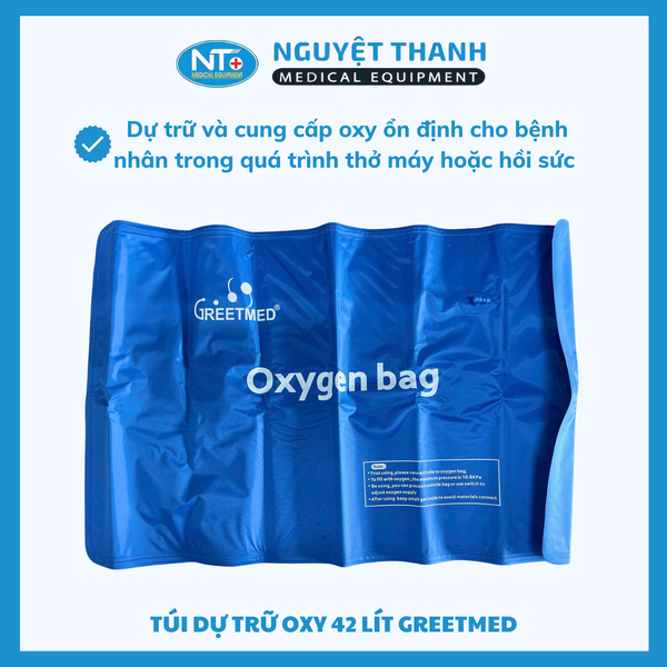 Túi Dự Trữ Oxy Greetmed 42L