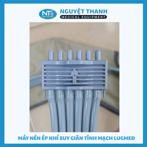 Phụ kiện - Túi hơi vùng lưng máy massage nén khí Lugmed