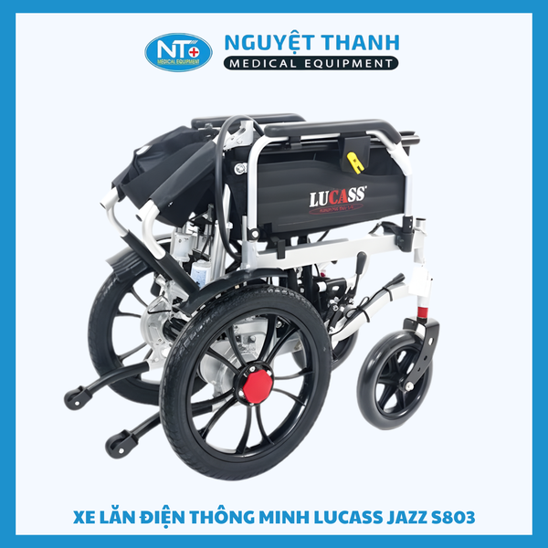 Xe Lăn Điện Ngả Lưng Lucass Jazz S803