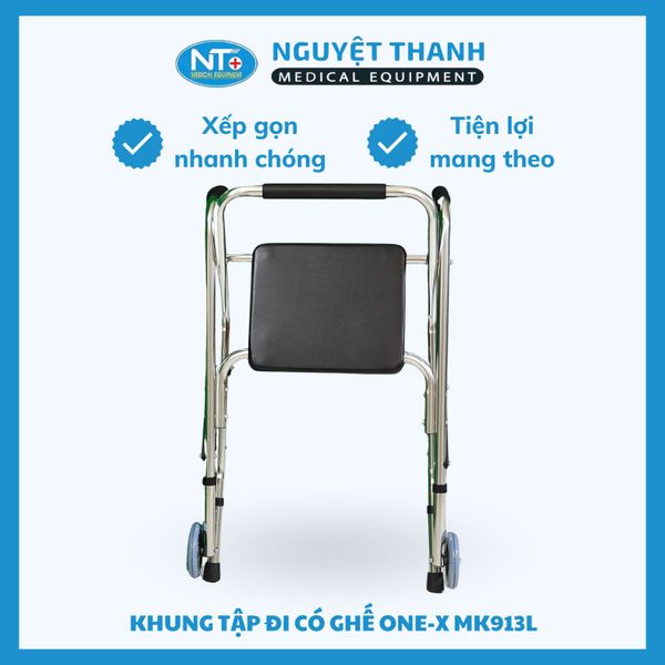 Khung Tập Đi Có Ghế ONE-X MK913L