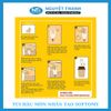 COMBO 1 HỘP (100 TÚI) Túi đựng phân HQ 60 (Túi hậu môn nhân tạo Softomy)