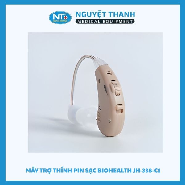Máy trợ thính đeo tai pin sạc JH-338-C1
