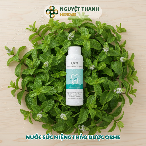 Nước Súc Miệng Họng ORHE 0.2% Sát Khuẩn, Hỗ Trợ Viêm Nướu, Đau Họng
