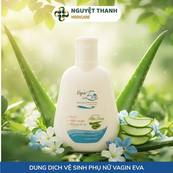 Dung Dịch Vệ Sinh Phụ Nữ Vagin Eva 100ml Chính Hãng, Cân Bằng pH