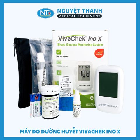 Máy Đo Đường Huyết Viva Chek Ino Chính Hãng - Độ Chính Xác Cao