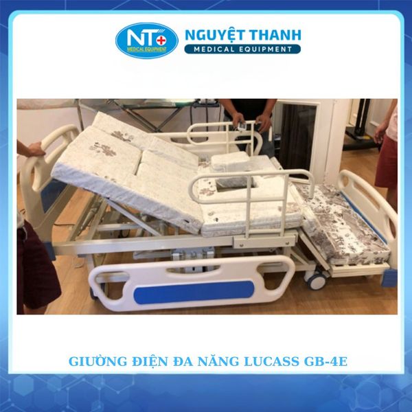 Giường Bệnh Nhân Điện Đa Năng Lucass GB-4E