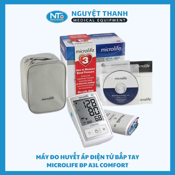 Máy đo HA bắp tay Microlife A3L Comfort