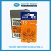 1 VỈ 6 VIÊN Pin máy trợ thính 13 Maxcell - MAXELL PR48(13) không thủy ngân 1.45V