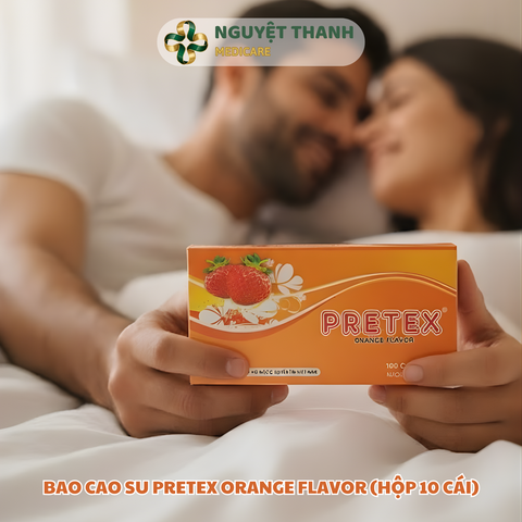Bao Cao Su Pretex Hương Cam – Siêu Mỏng Chính Hãng Malaysia