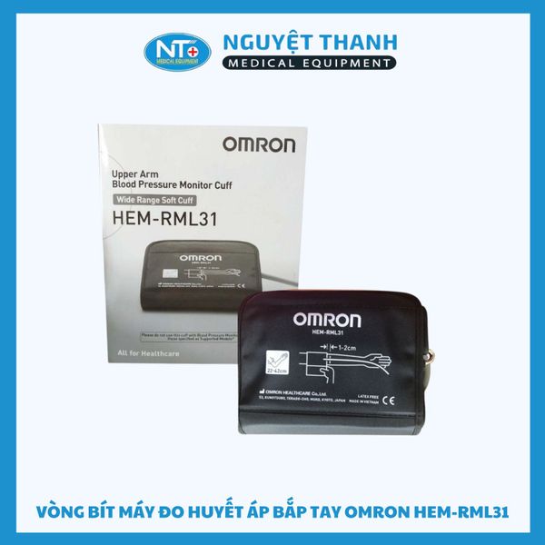 Vòng Bít Máy Đo Huyết Áp Bắp Tay Omron HEM-RML31 (22cm - 24cm)
