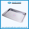 Khay Inox Chữ Nhật Y Tế Cao Cấp