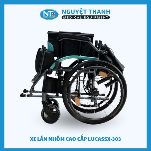 Xe Lăn Tay Du Lịch Cao Cấp Lucass X-303