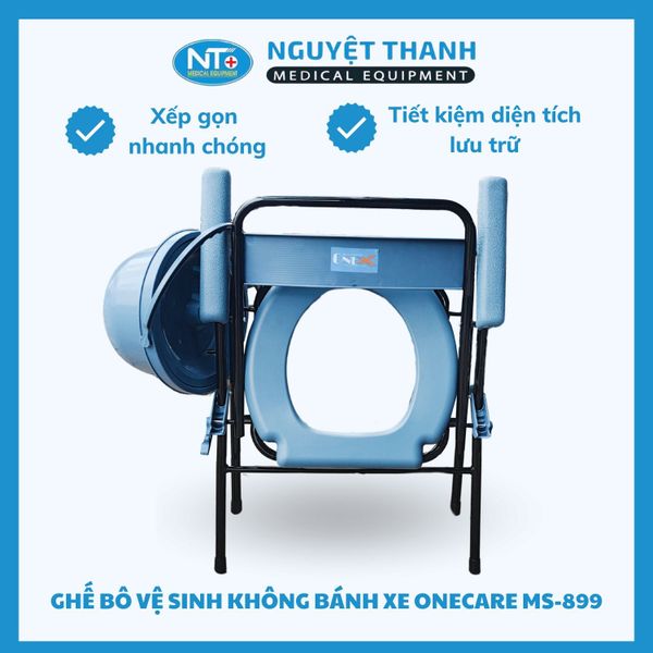 Ghế Bô Vệ Sinh Sắt Sơn One-X MS 899