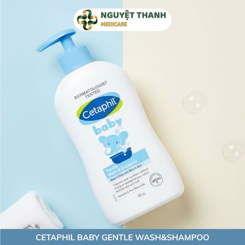 Sữa Tắm Gội Cho Bé Cetaphil Baby Gentle Wash & Shampoo