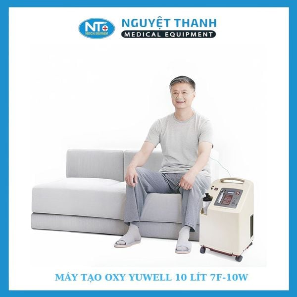 Máy tạo oxy Yuwell 10 lít 7F-10W